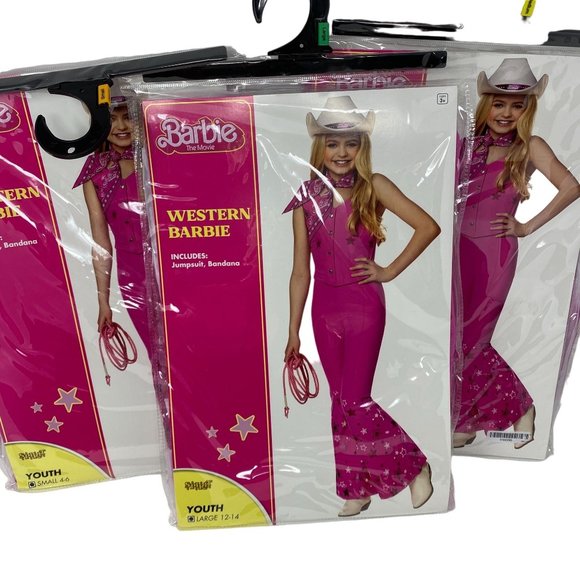 Barbie Other - Spirit Halloween Kids Western Barbie Costume - Barbie the Movie
